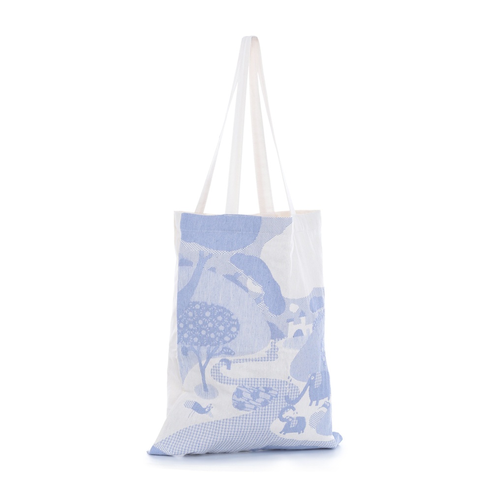 Tote bag recyclé - Tissage Jacquard